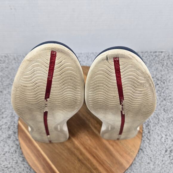 Sperry Mens 10.5 Top Sider Gold Cup Cabo Plushwave Navy Leather Penny Loafer - Picture 9 of 12